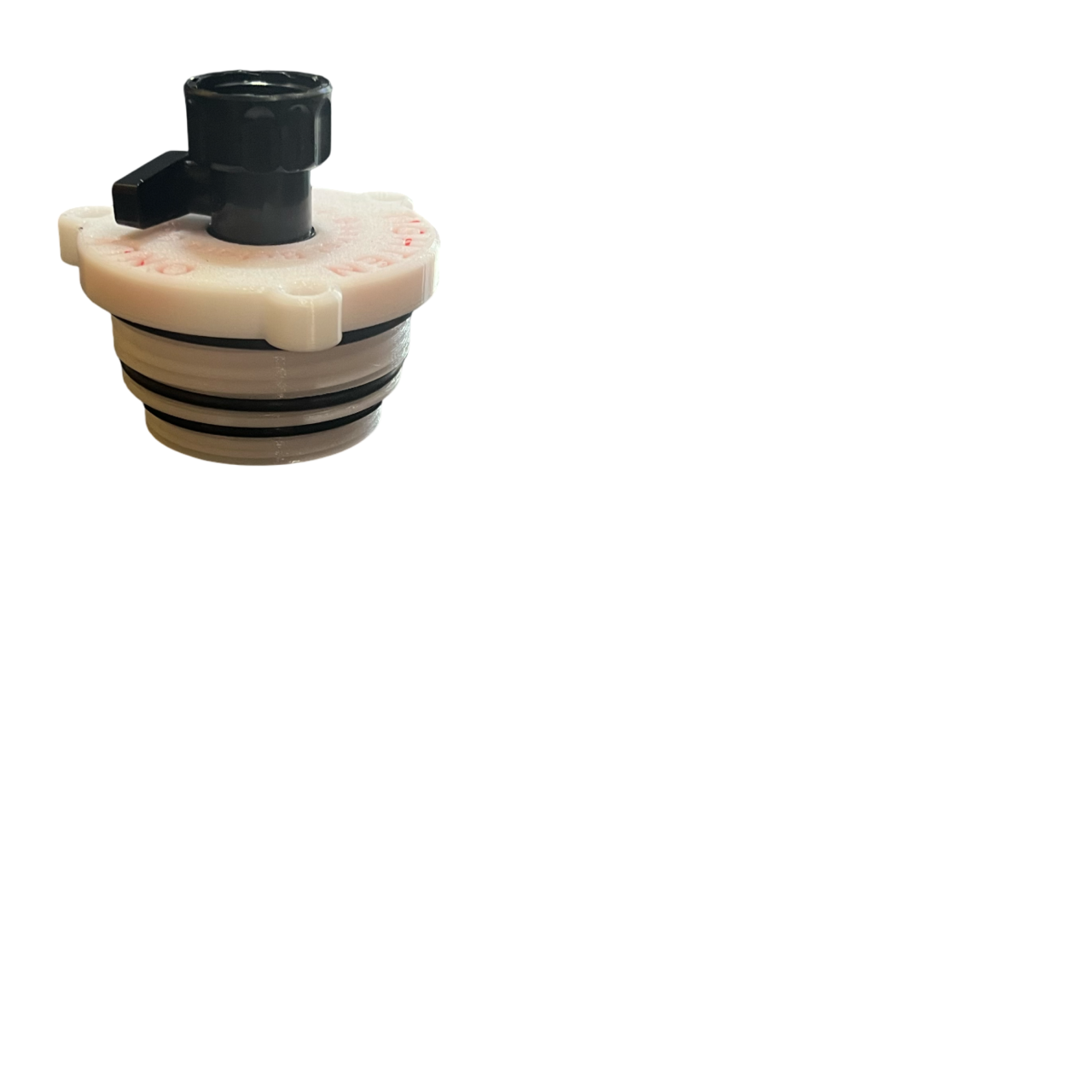 Multi Function Flush Cap for Groco ARG series sea strainers. (POSITION2)
