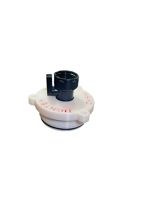 Flush cap for Groco strainer ARG-1500 , ARG-3000,  3 " cap.