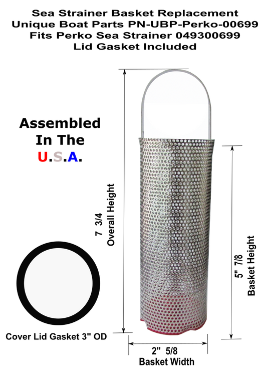 Strainer Basket Perko  049300699D