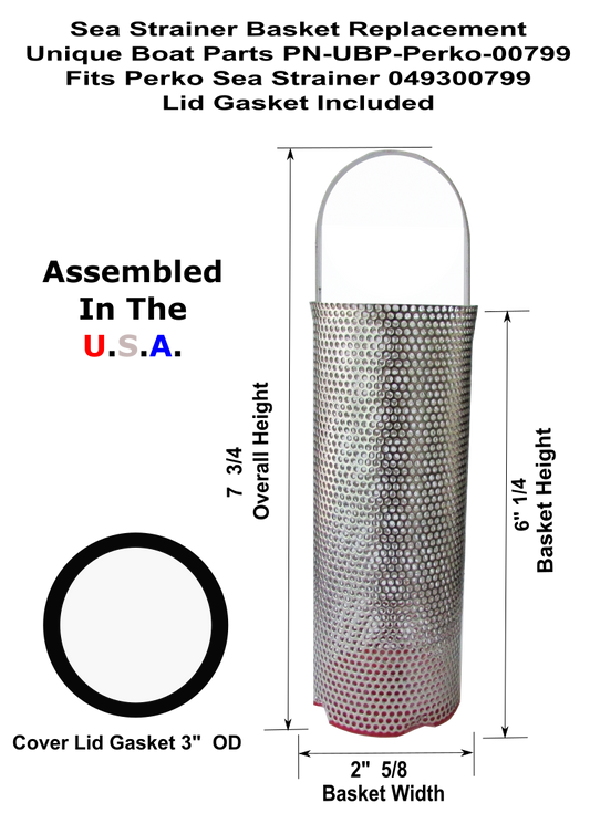 Strainer Basket Perko  049300799D