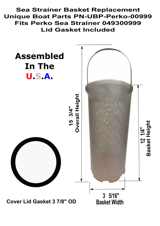 Strainer Basket Perko  049300999D