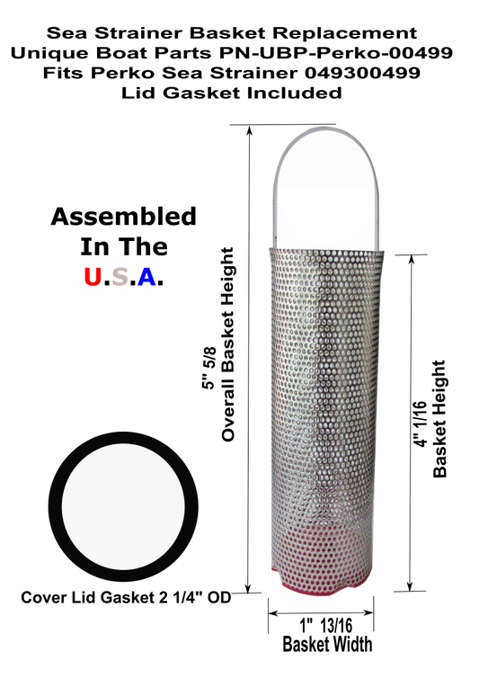 Strainer Basket Perko  049300499D