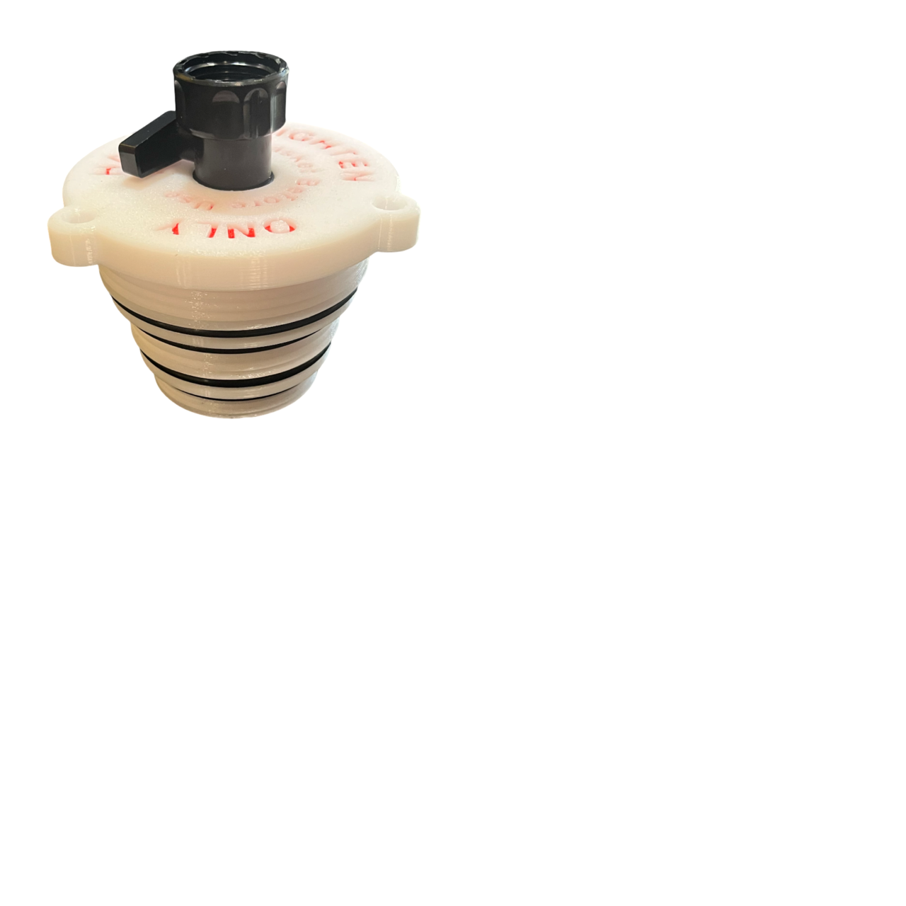 Multi Function Flush Cap for Groco ARG series sea strainers. (POSITION3)